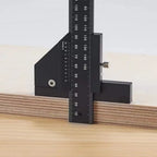 Multifunction Accurate Scale Woodworking Sliding Gauge 0-280mm T Shaped Ruler High-precision Miter Square Scribe Ruler