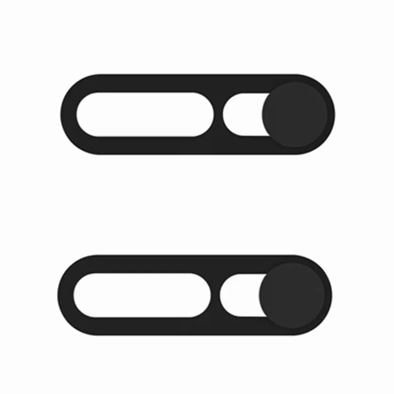 2PCS WebCam Cover Antispy Front Camera Lens Privacy Slider Protector for IPhone 17 Air 16 15 Pro Max Plus 17Pro Web Cam Sticker