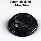 100pcs/pack 8oz/14oz/16oz Disposable Thick Double-layer Hot Drink Tea Cup Coffee Paper Cup
