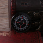 1Pc Miniature Button Compass, Mini Pocket Oil Filled Accurate Compass for Hiking Camping Outdoor Activities Accessory R66E