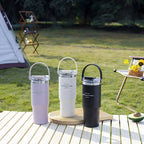 Large Capacity Insulation Cup, 30.43oz Drinking Coffee Water Cup With Straw, Simple Water Bottle
