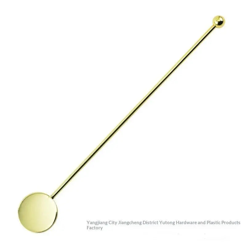 High-Grade 304 Stainless Steel Stirring Sticks Elegant Swizzle Rods For Cocktails Coffee Bar Restaurant Milk Tea Mixing