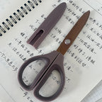 Protable Kokuyo SAXA Craft Handmade Scissors for DIY Scrapbooking Paper Cutting Titanium Fluoride Tools for Home Office School