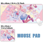 Project Sekai Birthday Full Character 25-ji Nightcord de PJSK Mouse pad Table Mat Gaming XXL Anime Mousepad Keyboard Desktop Mat