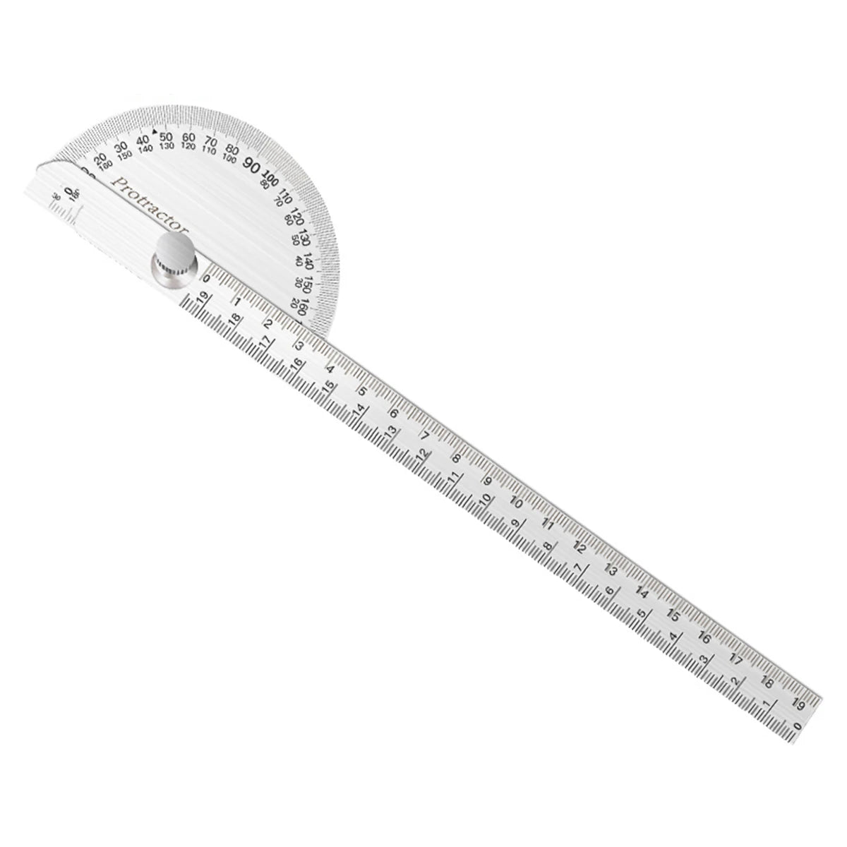 Thickened Stainless Steel Angle Gauge Measuring Angle Protractor Large Carpenter's Protractor Angle Gauge Angle Gauge