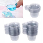 50Pcs 40ML Plastic Urine Cups Disposable Cups Dispenser For DIY Epoxy Resin Jewelry Making Tools Accessories