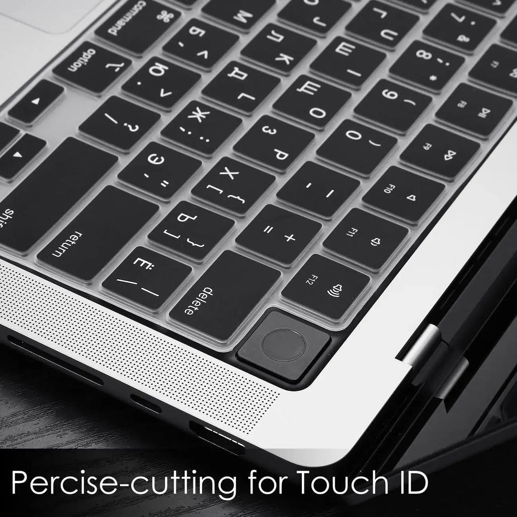 Keyboard Cover for 2022-2024 M4 M3/M2/M1Chip Pro 14"/16" A3401/A2992/A2779/A2991/A3403 MacBook Air 15.3"/13.6" A3113/A3114/A2941