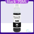 T544 544 Ink Bottle 544 Refill Kit Fit For Epson EcoTank L1110 L1210 L1250 L3110 L3150 L3210 L3250 L3251 L3260 L5290 Printer ink