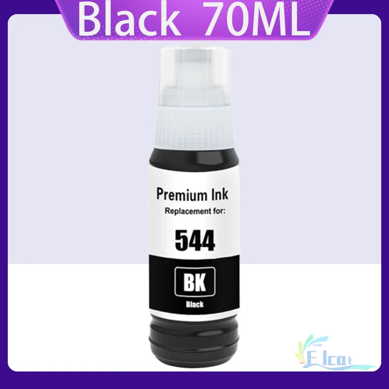T544 544 Ink Bottle 544 Refill Kit Fit For Epson EcoTank L1110 L1210 L1250 L3110 L3150 L3210 L3250 L3251 L3260 L5290 Printer ink