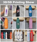 Custom Logo Thermos Large Vacuum Flask Stainless Steel Portable Thermos Bottle Outdoor Sports Water Bottle Travel Mug 500/750ml