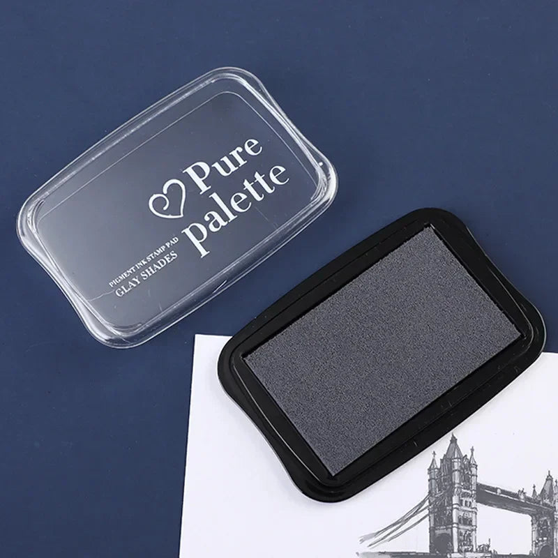 12 Colors Large Size Vintage Inkpad for Stamp DIY Crafts Scrapbooking Ink Pads Rubber Wooden Stamps Paper Inkpads Paper Decor