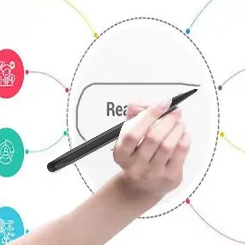 Teaching Screen Pen Electronic Whiteboard Pen Double Tips Capacitive Touch Screens S tylus Abs Convenient Precision Touch Pen