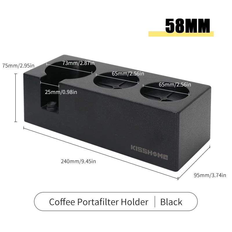Coffee Portafilter 58mm Bottomless Filter Holder For Gaggia Classic Solid Wood Handle Barista Tools Espresso Machine Accessories