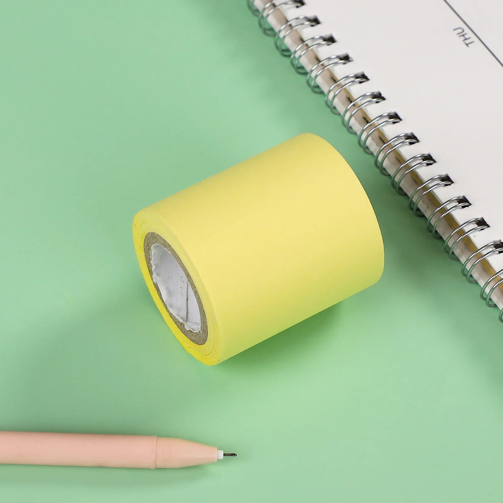JIANWU Creative Roller Sticky Notes Korea N times Posted Simple Memo Message Paper Diary Notepad Office Accessories Stationery