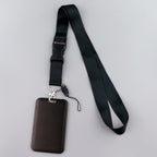 Pure Black Lanyards for Keys Multi-function Cell Phone Straps ID Card Keychain Lanyard Neck Strap Phone Accessories
