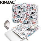 Shockproof Brand Kinmac Laptop Bag 12,13,14,15.4,15.6,16 Inch,Waterproof Lady Man Sleeve Case For MacBook Air Pro M1 Handbag PC