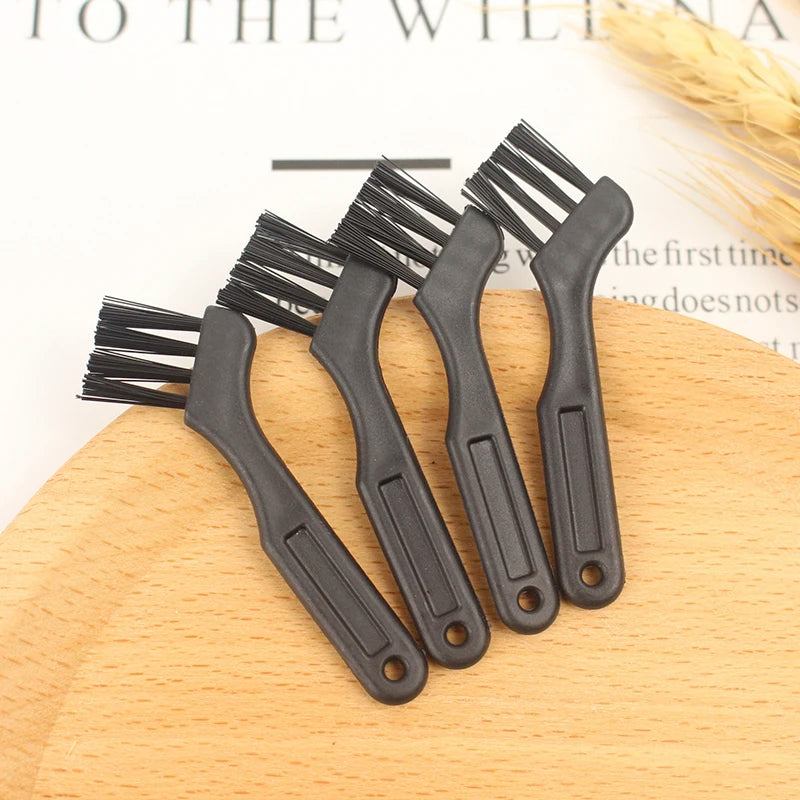 Small Multi-function Brush Razor Cleaning Brush Keyboard Dust Nylon Black Plastic Brush Computer Keyboard Dust Removal Tool