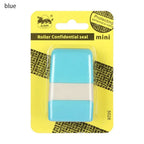 Portable Seal Applicator Confidential Stamp Identity Protection Roller Stamps Express Privacy Random Code Photosensitive Stamps