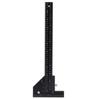Portable 0-280mm T Shaped Ruler High-precision Accurate Scale Scribe Ruler Miter Square Aluminum Alloy Marking Gauge Tools