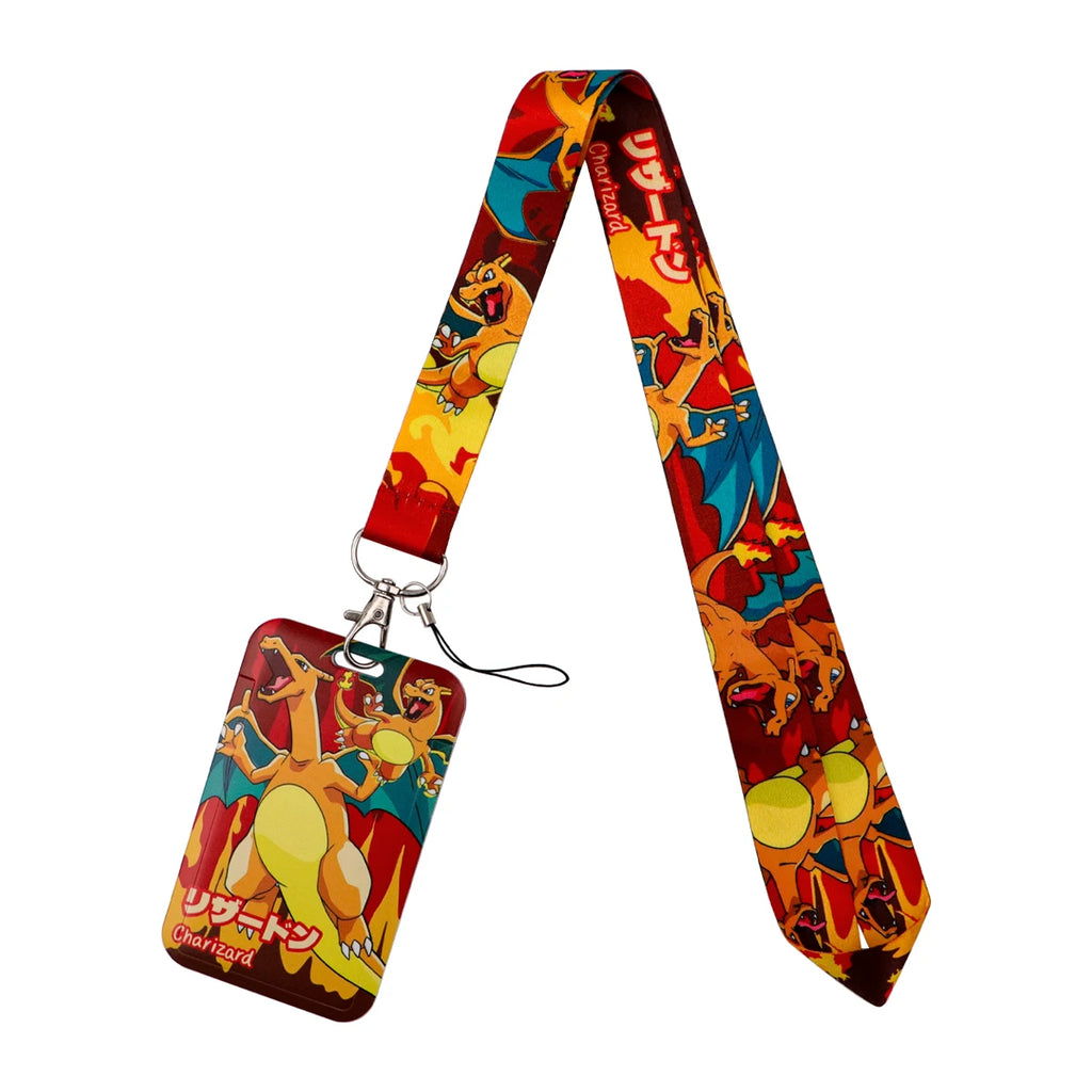 Cute Anime Lanyards For Key Neck Strap Lanyards ID Badge Holder Keychain Key Holder Hang Rope Keyrings Accessories Gifts