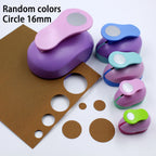 1pcs Round Heart Star Hole Punch Paper Craft Punch Scrapbooking Card Making Journal Photo Album Office Supplies