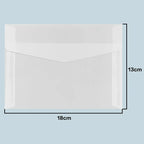 50pcs/lot Translucent Envelopes European Sulfuric Acid Paper Envelope for Wedding Invitation Business Supplies Giftbox Storage