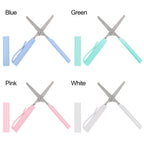 1Pc Creative Pen Shape Scissors Kawaii Multifunction Folding Scissors DIY Portable Paper-Cutting Art Tool School Office Supplies