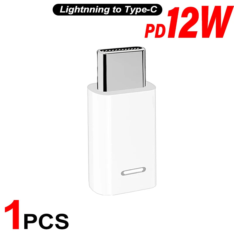 5-1Pcs Lightnning Female To Type C Male Adapter for iPhone 17 16 15 Samsung USB C Charging Converters IOS To Type C Converter