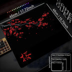 Japan Cherry Blossom 22X18 40X45 Game Small Mousepad Computer Sakura Desk Mat Table Keyboard Pad Laptop Cushion Non-slip Deskpad