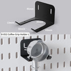 Gaming Gear Pegboard: Wall-Mounted, No-Punch, Study/Gaming Room – Figure Storage & Decor. Abundant Parts, Free Mix