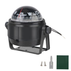 With Electronic LED Light Nautical Compass Waterproof 12V LC550 Navigation Positioning 360°rotating Boat Compass