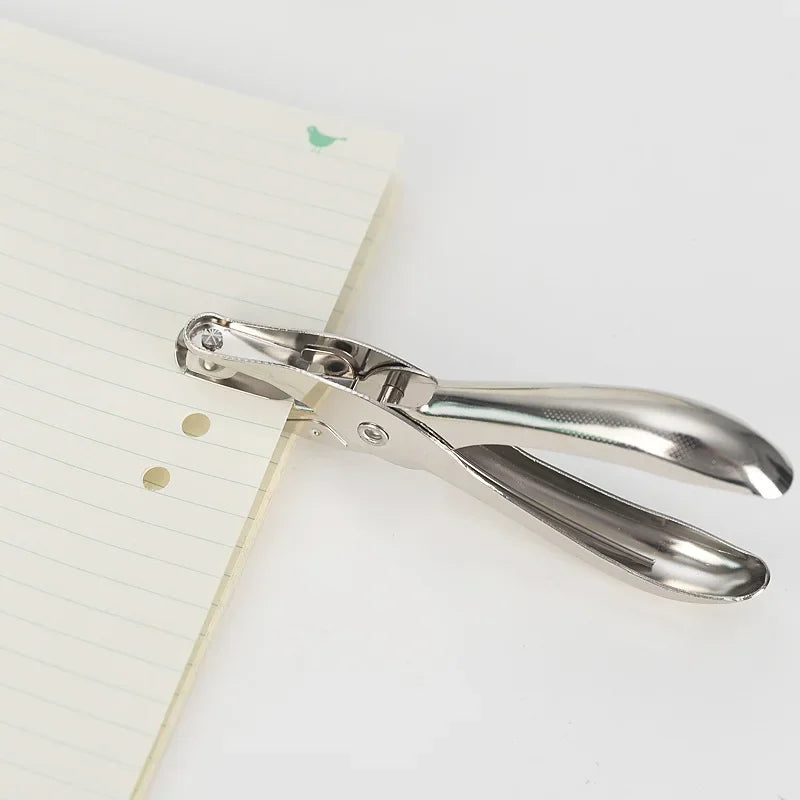 Single Hole Puncher Metal 3mm/6mm Pore Diameter Punch Pliers Hand Paper Scrapbooking Punches Punching Tools