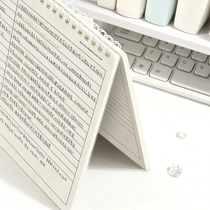 B5 Spiral Multifunctional Notebook Grid/Horizontal Lines Separate the Thick Paper Roll Notepad, Suitable for Planners and Studen