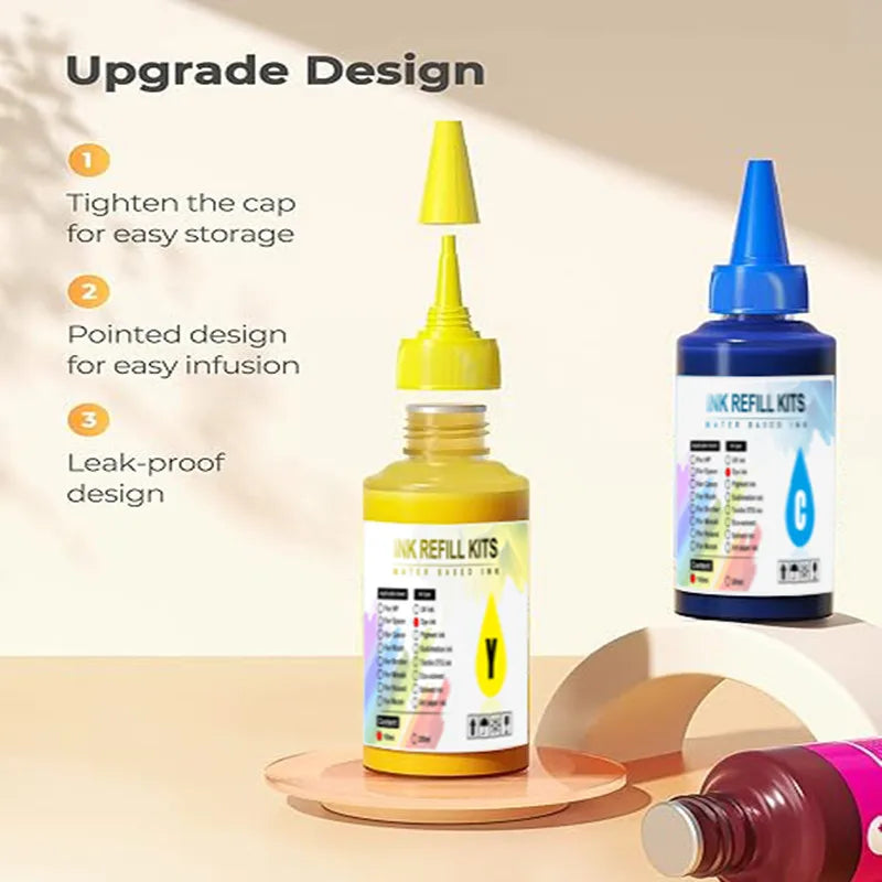 Refill Ink kit For Epson 212 604 603 502 Canon 815 816 845 846 40 41 445 446 540 541 HP 664 603 65 66 63 64 Brother LC401 406