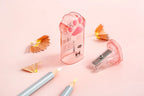 Kawaii Cat Paw Pencil Sharpener Cute Portable Kids School Stationery Gift