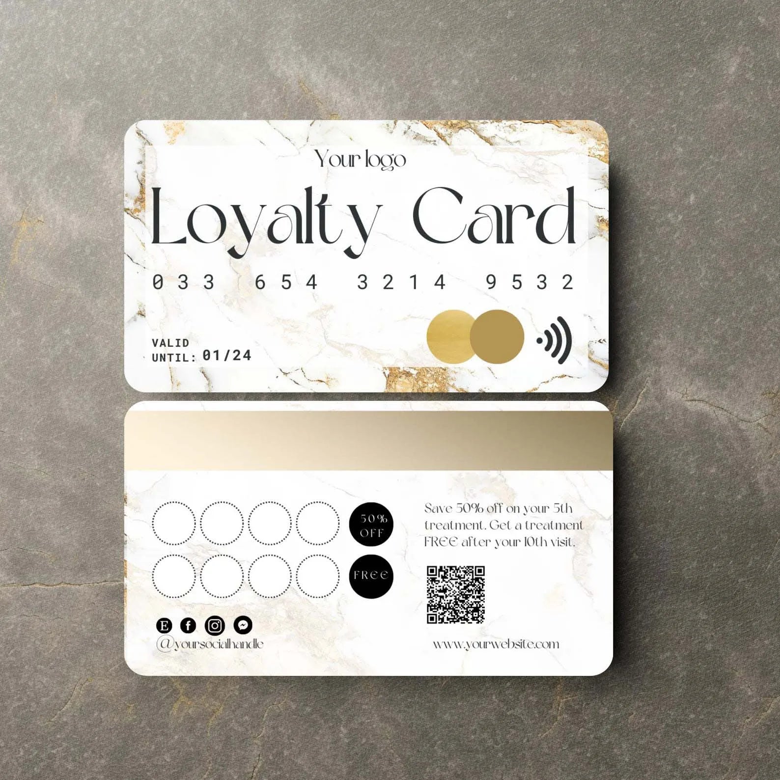 PVC Business Cards Customize Instagram Business Card Round Corner For Office Free Design, QR Code, Waterproof, Free Design