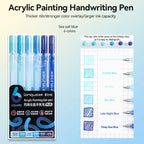 Languo 90 Colors Painting Acrylic Gel Pens Large Capacity Ink Pen for Drawing Diary Diy Coloring Doodling Painting Art Supplies