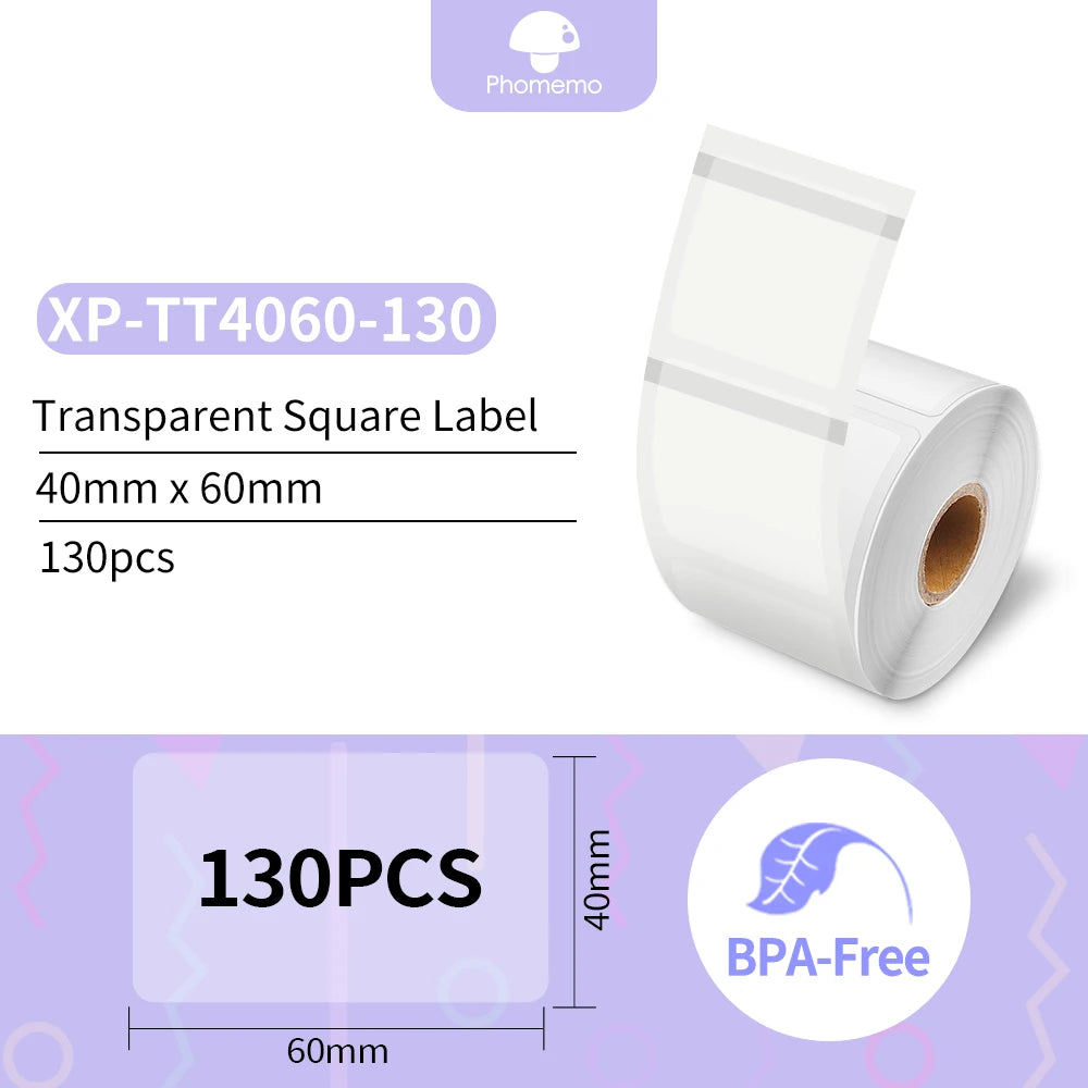 Phomemo Label Printer M110 Label Maker Barcode Label Printer for Address, Barcode, Clothing, Photo,Logo,Jewelry,Retail,Business