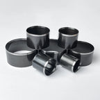 9pcs Leather Hole Punch Die Round,One Hole Hollow Punch10 15 20 25 30 35 40 45 50 mm High Carbon Steel Circle Cutter Tool Kit Cu