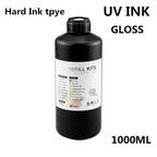 UV Hard Ink 1000ML UV Ink For Epson XP600 TX800 XP-600 L800 L805 L1800 R290 R300 1390 1400 1410 1430 DX5 DX7 DX10 UV Printer