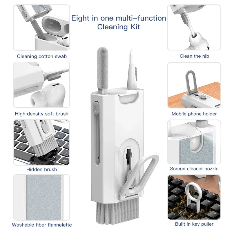 20/1 Digital Cleaning Kit Phone Camera Laptop Keyboard Cleaning Brush Key Screen Cleaner Dust Collector Christmas Gift