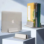 Vertical Laptop Stand Holder Foldable Aluminum Notebook Stand Laptop Tablet Stand Support For Macbook Air Pro PC 13-17 inch