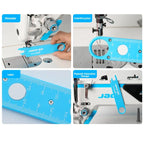 Magnetic Sewing Tool Kit Anti-Prick Needle Threader with Magnifying Glass And Ruler Wire Threading Device for Precision Sewing