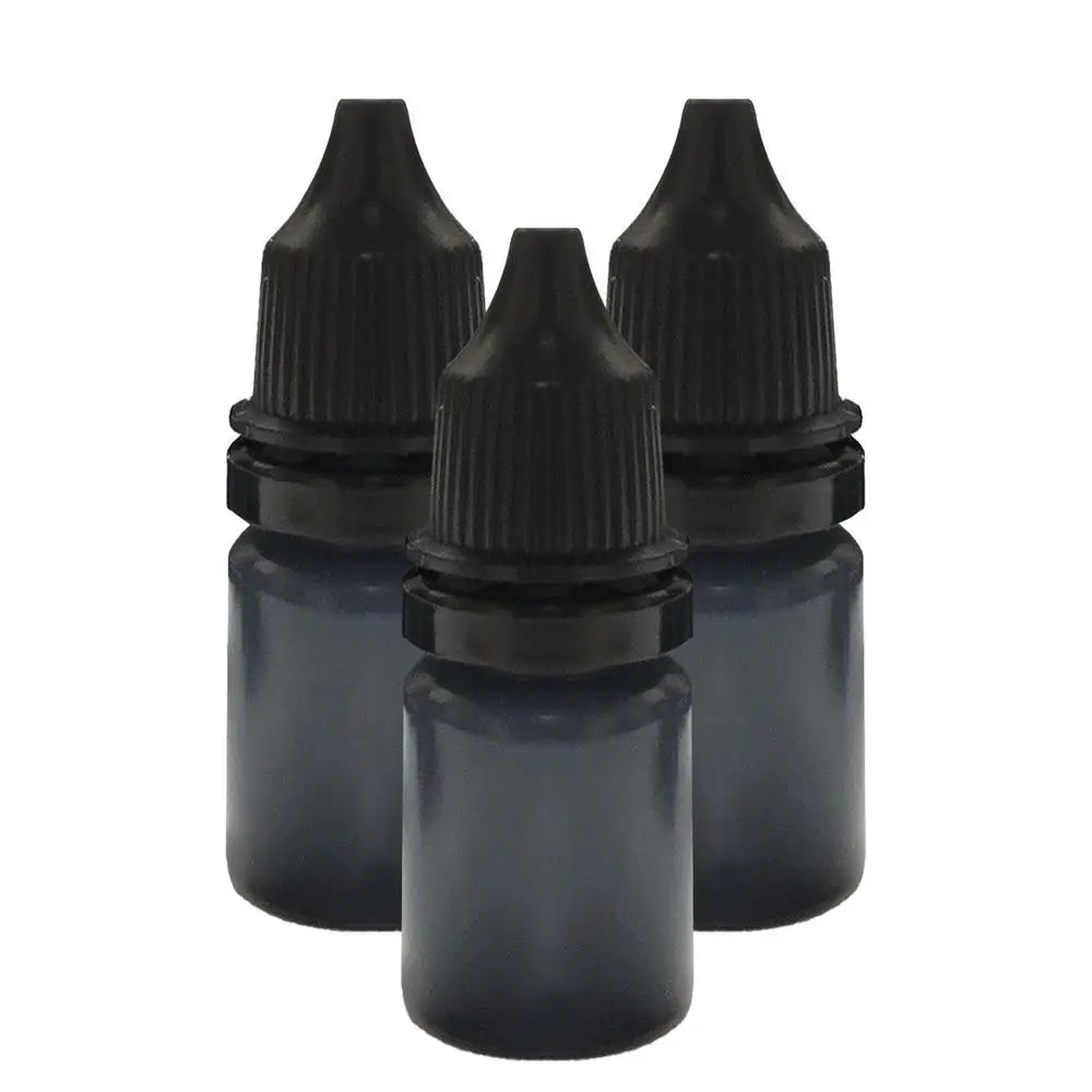 3PCS Black Ink Refills Parcel Privacy Information Eliminators Anti-theft ID Security Stamp Messy Code Confidential Seal Supplies