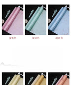 Sumi Art Wax Dye Pearlescent Ink Colorful Half Ripe Rice Paper Xuan Paper Scroll Multicolor Brush Calligraphy Creation Work Roll