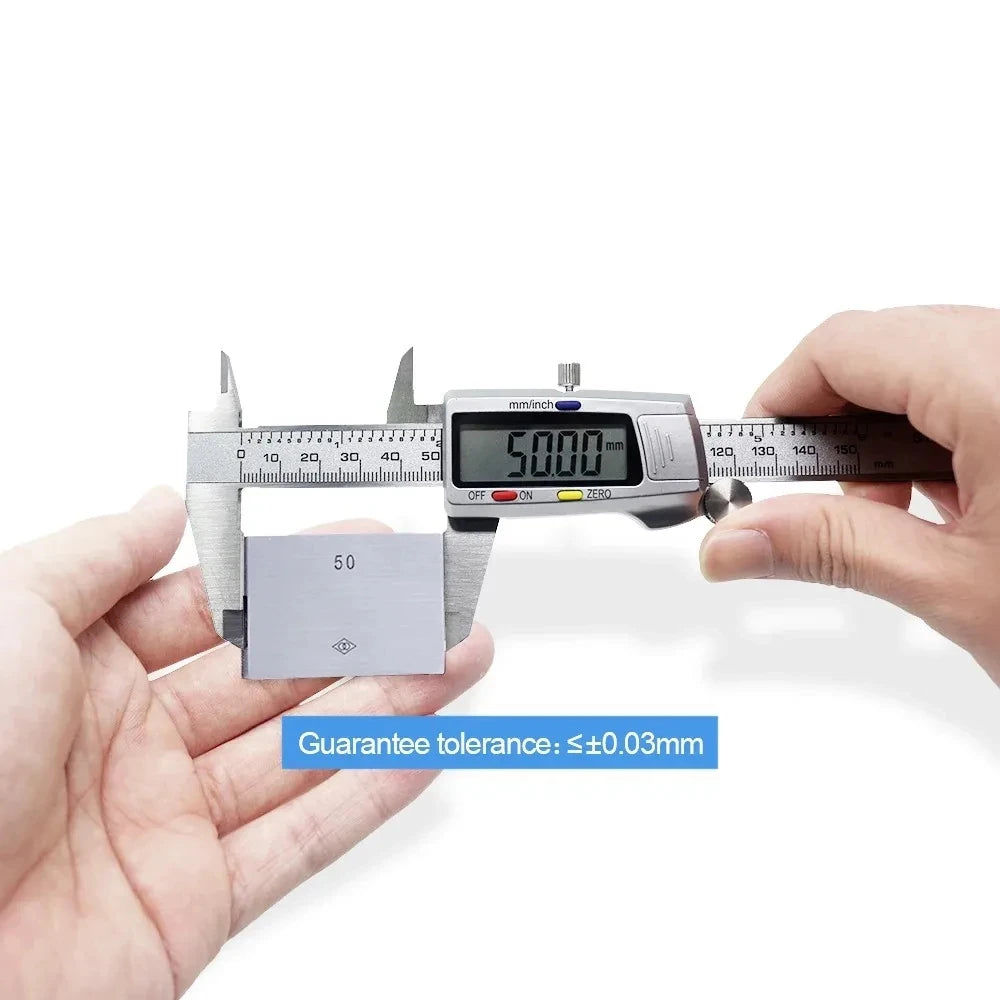 New 6 Inch 150mm Digital Vernier Caliper Micrometer Measuring Tool Depth Ruler Messschieber Paquimetro
