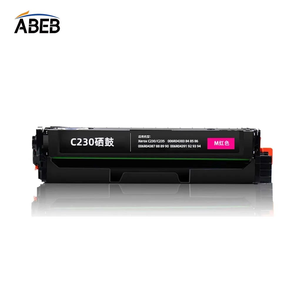 1PCS Compatible C230 Toner Cartridge For Xerox C230 C235 Premium Quality Toner No Chip BK 2000 Pages CMY 1500 Pages