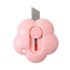 Lovely Flowers Portable Utility Knife Paper Cutter Cutting Paper Razor Blade Letter Envelope Opener Knife Office Stationery