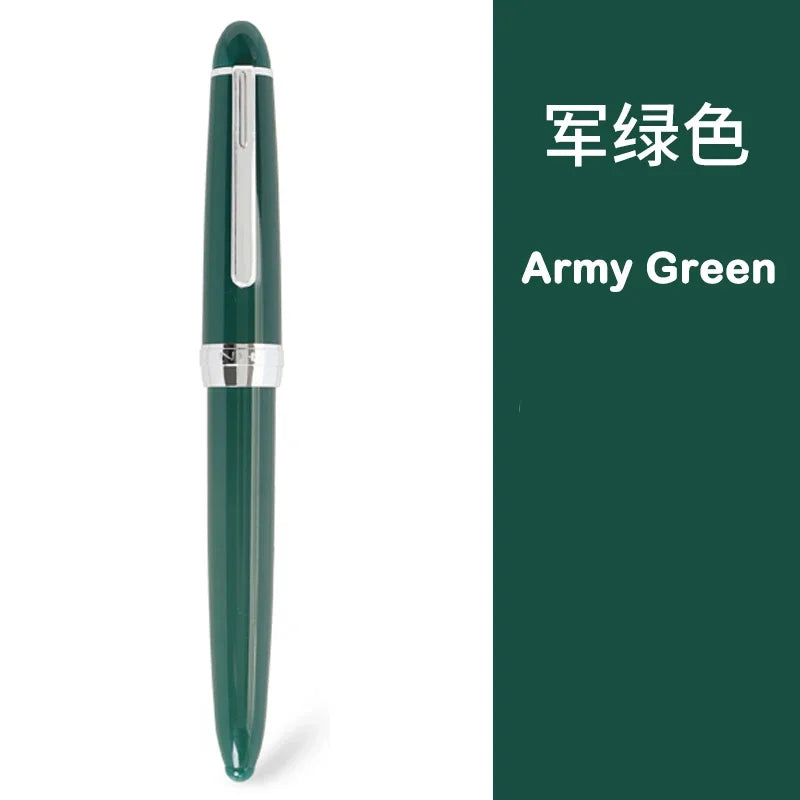 JINHAO 992 Fountain Pen Silver Clip 12 Colors Writing Pens Luxury Quality Student Business Office School Supplies Stationery