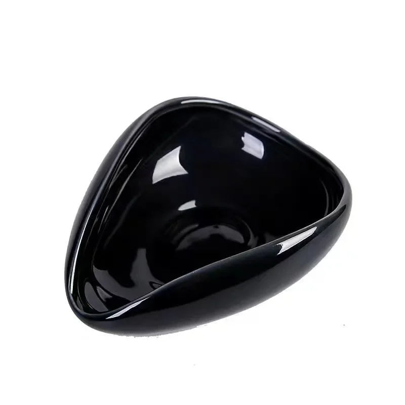 Coffee Bean Dosing Cup and Spoon Set, Ceramic Dosing Vessel Measuring Tray Kit for Coffee or Tea,  Espresso Accessories